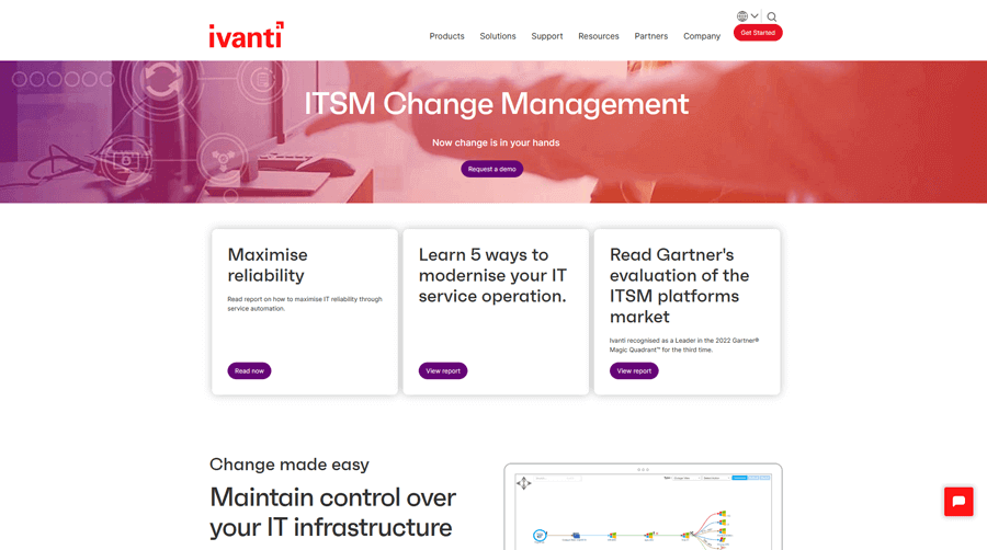 Ivanti IT Change Management Software