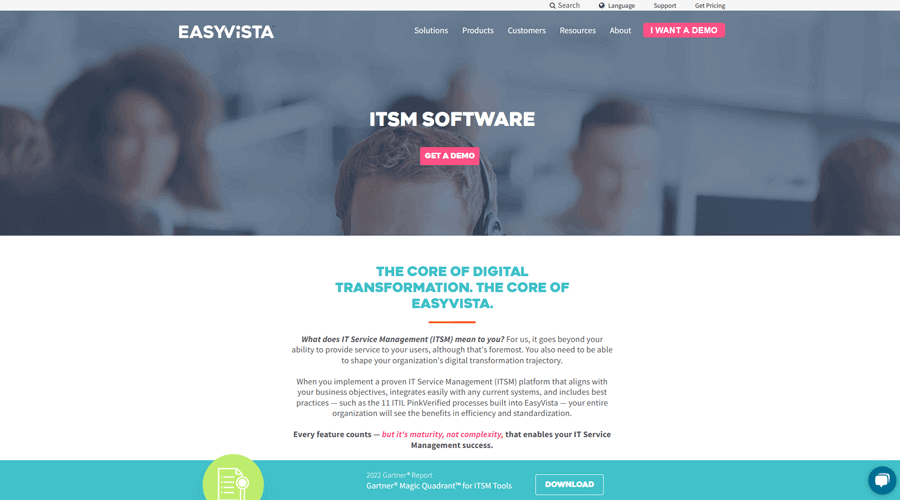 EasyVista ITSM ITSM Software